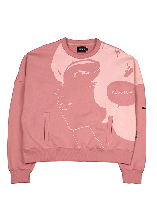 Manga Heavy Sweatshirt [Pink]